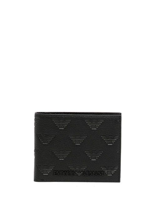 EMPORIO ARMANI- Leather Wallet