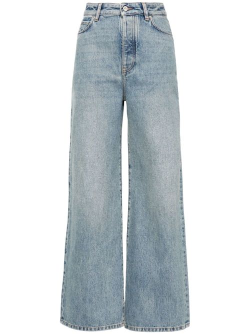 LOEWE- High Waisted Denim...