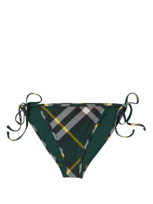 BURBERRY- Check Motif Bikini...