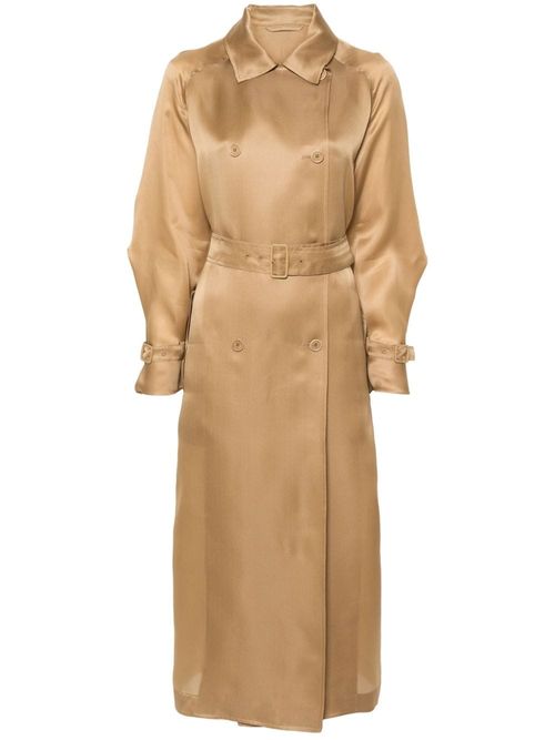 MAX MARA- Silk Overcoat