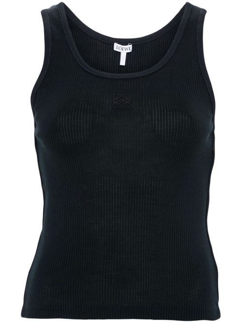 LOEWE- Logo Ribbed Tank Top