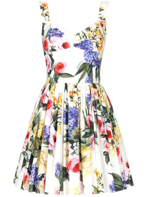 DOLCE & GABBANA- Flower Print...