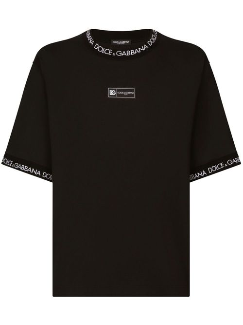 DOLCE & GABBANA- Logo Cotton...