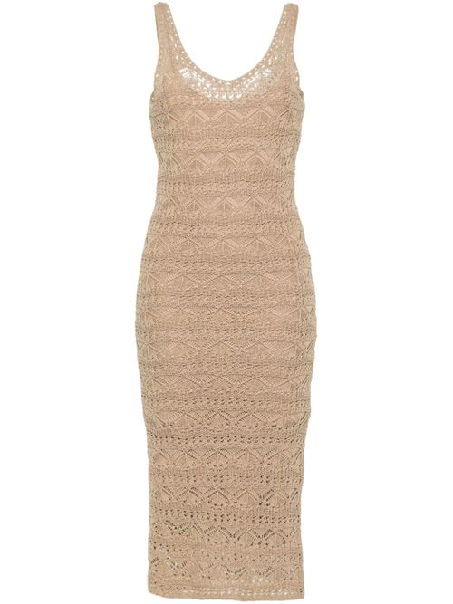 IRO- Crochet Midi Dress