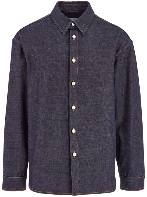 FERRAGAMO- Cotton Shirt