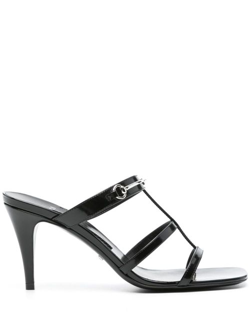 GUCCI- Divine Leather Sandals