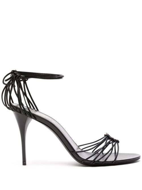 SAINT LAURENT- Leather Heel...