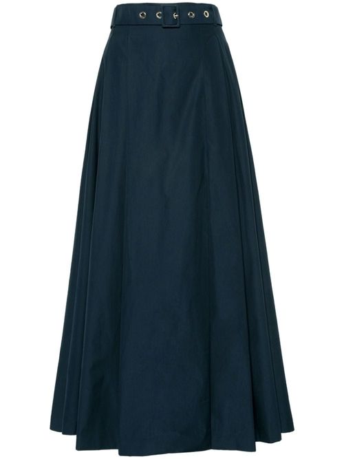 'S MAX MARA- Cotton Long Skirt