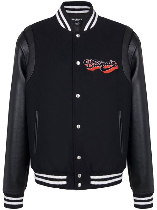 BALMAIN- Jacket With Logo