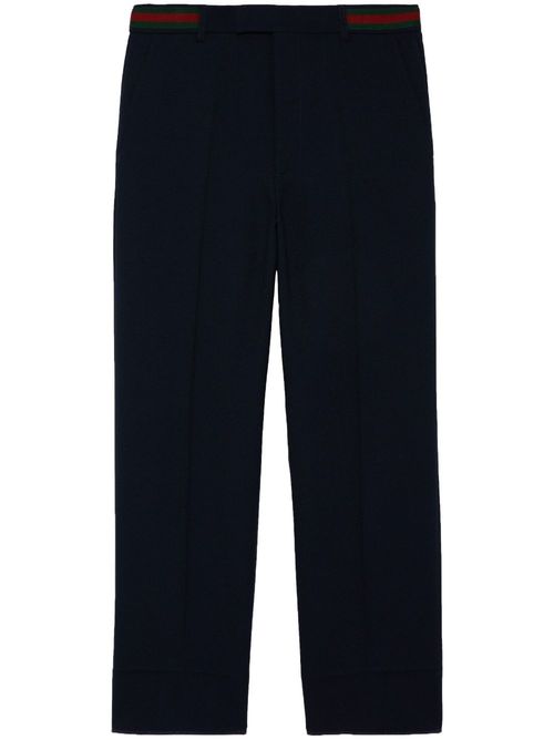 GUCCI- Cotton Trousers