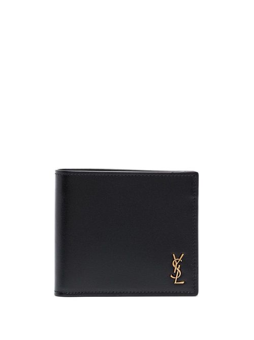 SAINT LAURENT- Logo Wallet