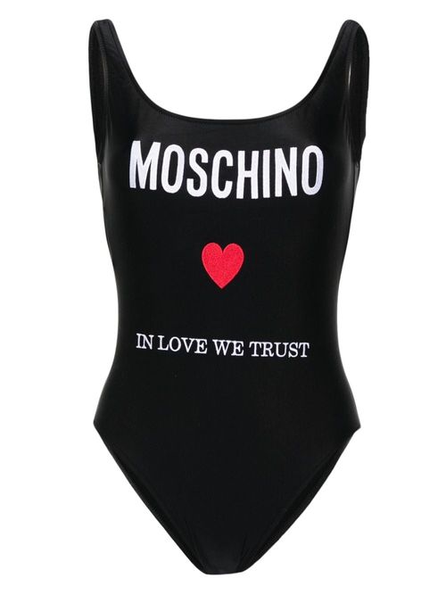 MOSCHINO- Logo Swimsuit