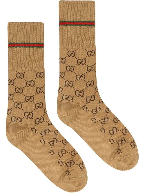 GUCCI- Logoed Socks