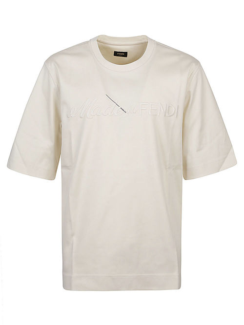 FENDI- Cotton T-shirt