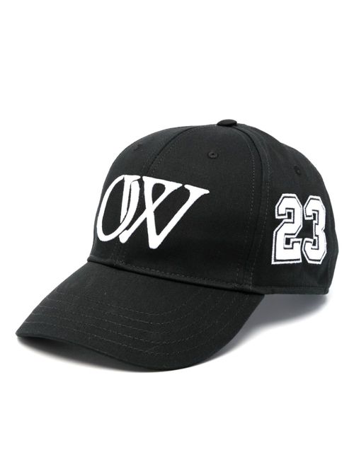 OFF-WHITE- Hat With Logo