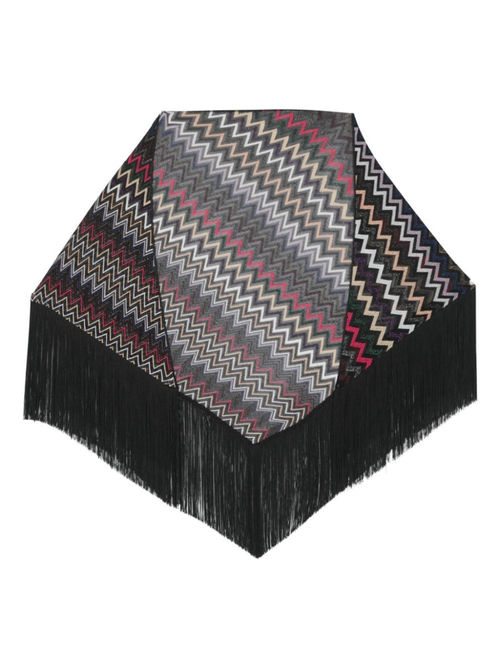 MISSONI- Fringe Triangle Scarf