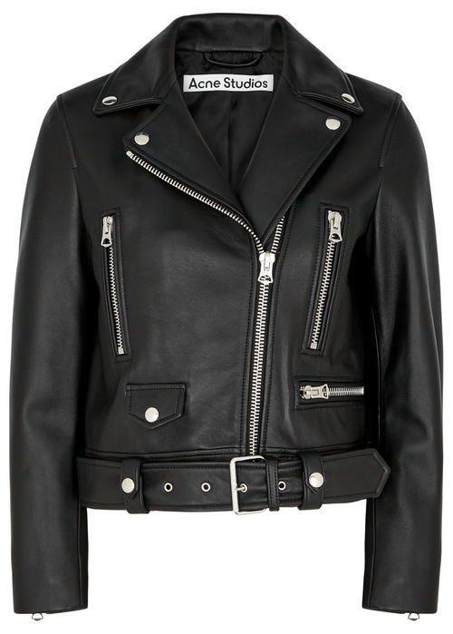 Acne Studios Leather Biker...