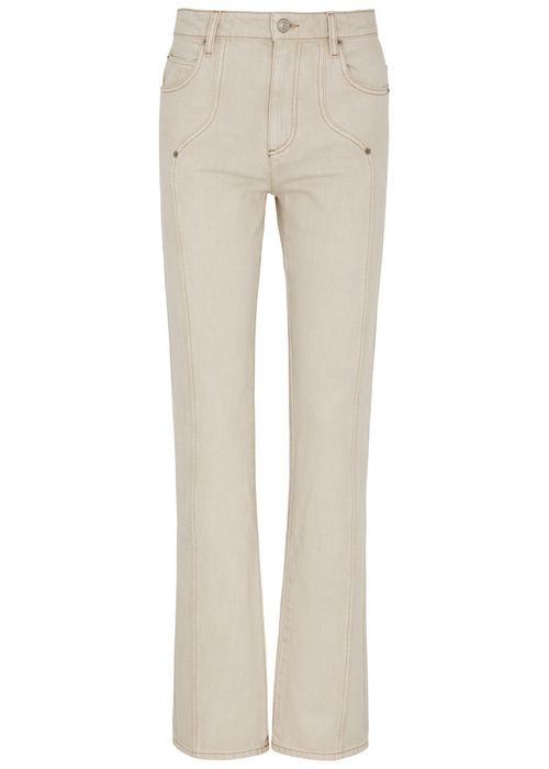 SPANX Light blue flared jeans