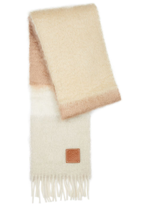 Loewe Striped Mohair-blend...