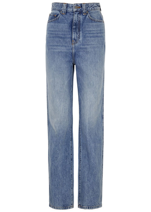 Khaite Albi Slim-leg Jeans -...