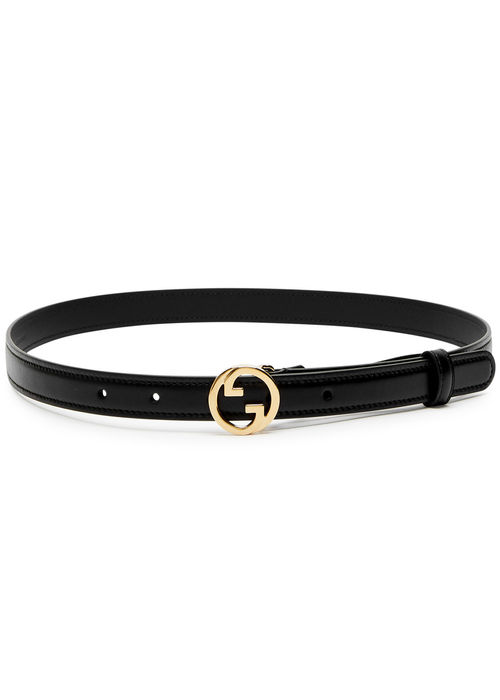 Gucci GG Blondie Leather Belt...