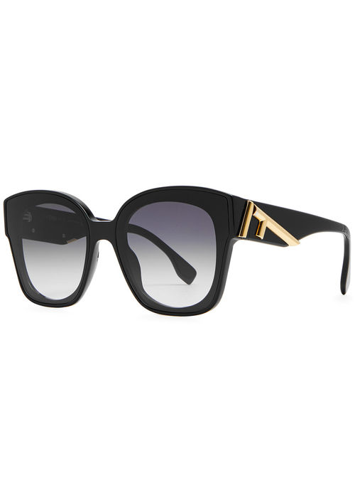 Fendi Round Square-frame...