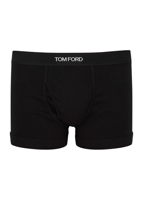 Tom Ford Logo Stretch-cotton...