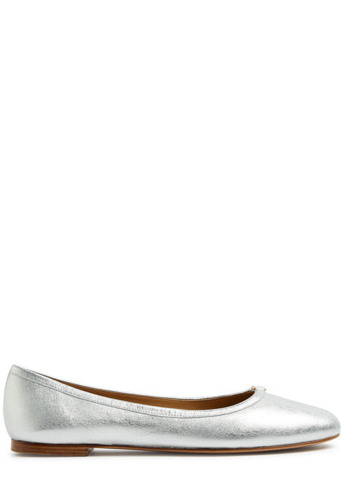 Chloe Marcie Metallic Leather...