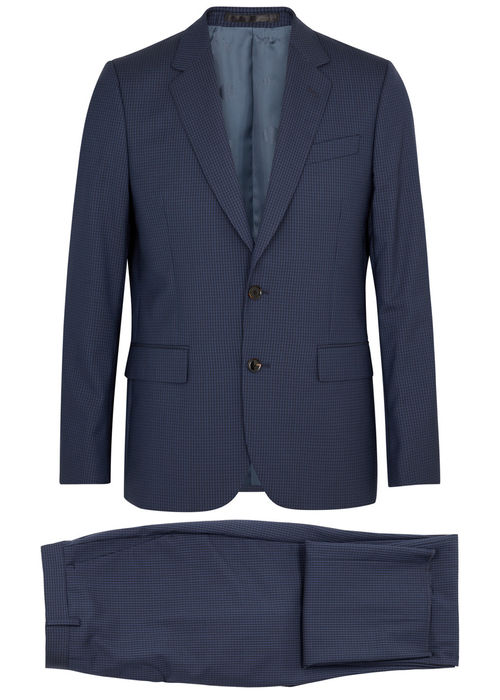 Paul Smith Gingham Wool Suit...