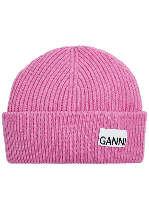 Ganni Fitted Ribbed...