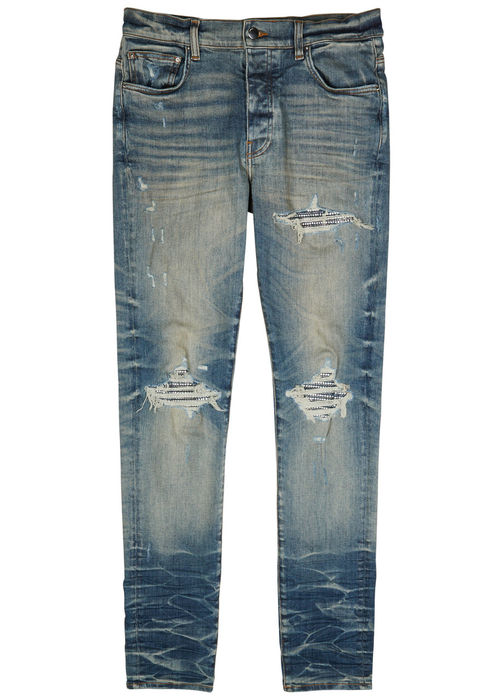 Amiri MX1 Crystal Distressed...