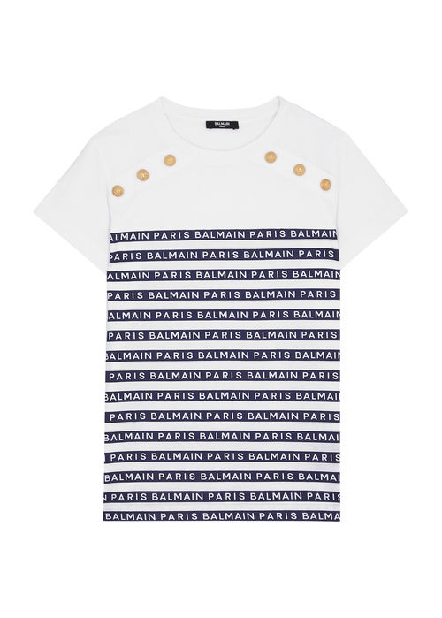 Balmain Kids Logo-print...