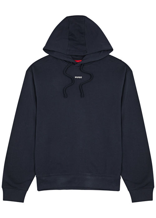 Hugo Logo Hooded Cotton...