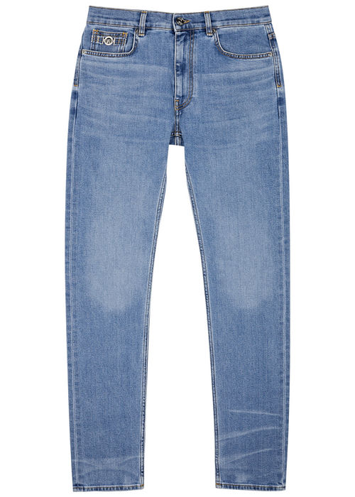 Versace Slim-leg Jeans - Blue...