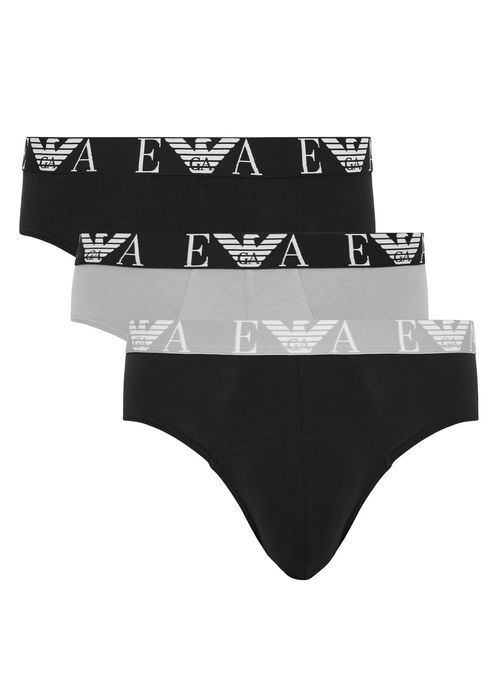 Armani Stretch-cotton Briefs...