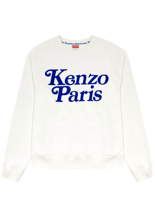 Kenzo Logo-appliquéd Cotton...