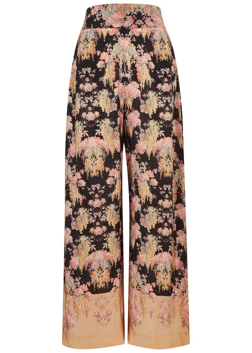 Bytimo Floral-print Satin...