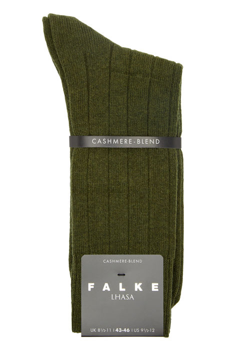 Falke Lhasa Ribbed Wool-blend...