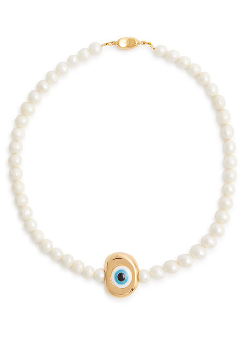 Timeless Pearly Evil Eye...