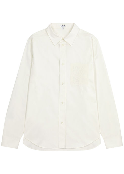 Loewe Logo Cotton-poplin...