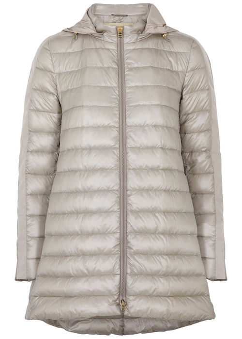 Herno Hooded Quilted Shell...