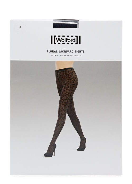 Wolford Individual 10 Denier Tights, Black at John Lewis & Partners