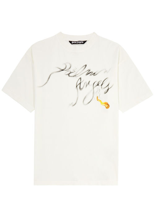 Palm Angels Foggy Logo Cotton...