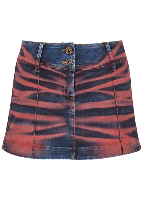 Knwls Printed Stretch-denim...