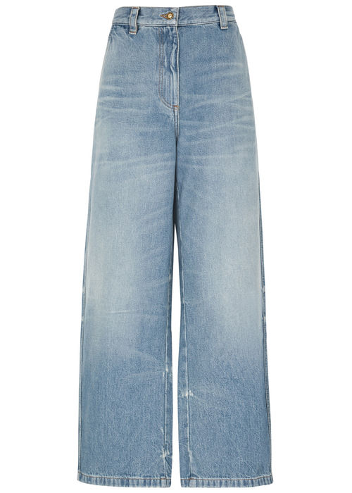 Palm Angels Wide-leg Jeans -...