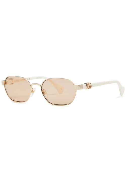 Gucci Oval-frame Sunglasses -...