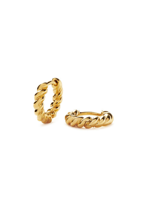 Missoma Twisted Helical 18kt...