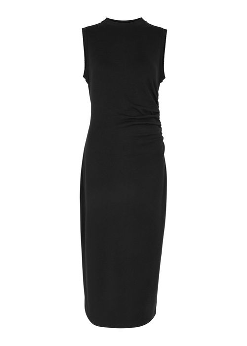Vince Ruched Knitted Midi...