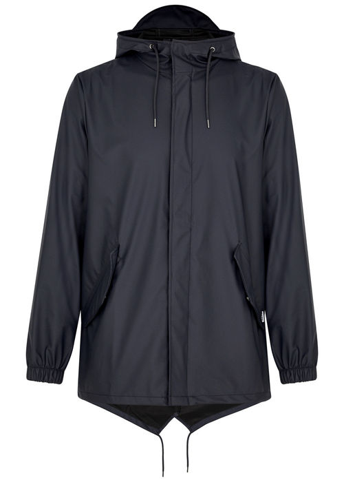 Rains Hooded Rubberised Parka...