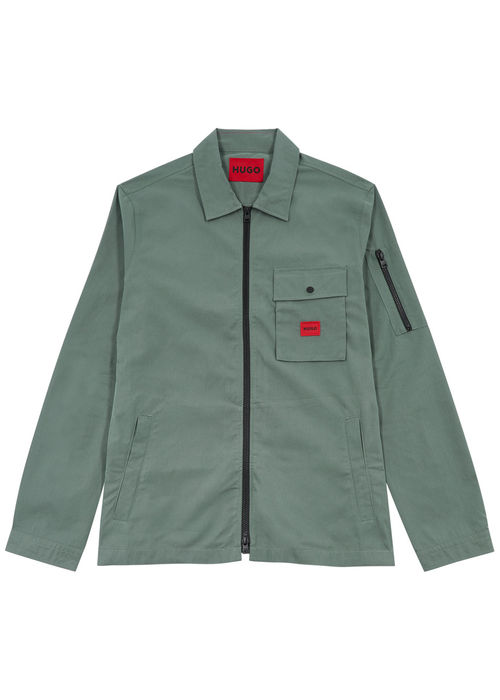 Hugo Cotton-blend Overshirt -...